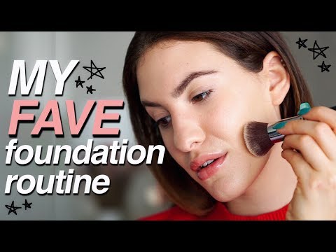 CURRENT FAVORITE FOUNDATION ROUTINE! | Dry Skin | Jamie Paige