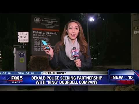 DeKalb County Police seek partnership with 'Ring' doorbell company