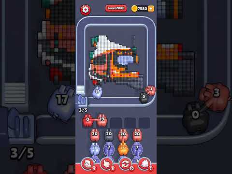 Pixel Flow Level 2080 Walkthrough