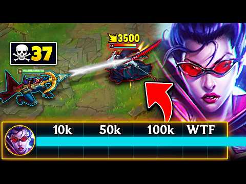 This Vayne game was the most damage I've done in years... (OVER 100K DAMAGE)