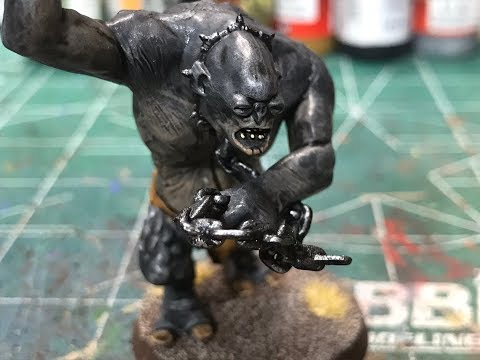Painting Guide for Moria Cave Troll