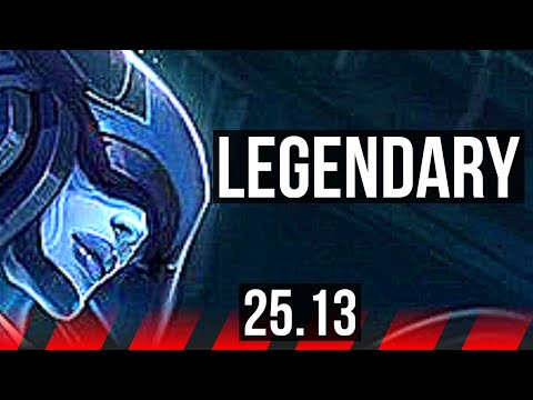 LISSANDRA vs SION (TOP) | Legendary | KR Diamond | 25.13