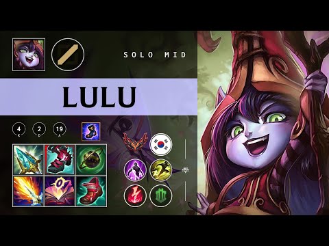 Lulu Mid vs Katarina - KR Grandmaster Patch 26.02