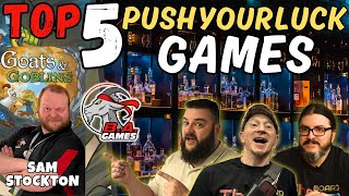 Top 5 Push Your Luck Games With Sam Stockton | WHISKEY WEDNESDAY LIVE @ 8!
