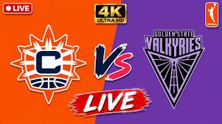 Connecticut Sun vs Golden State Valkyries | LIVE WNBA Game | 4K Ultra HD  #wnbalivetoday #Basketball