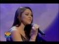 Andrea Ross sings 'Moon River' live on GMTV ...