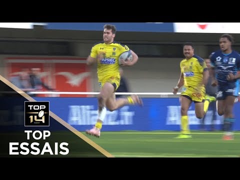 TOP Essais de la J11 – TOP 14 – Saison 2018/2019