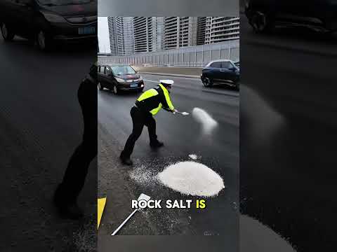 Why Salt Is Spread on Roads Every Winter🧐