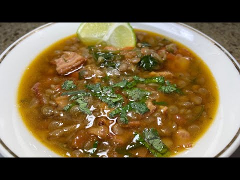 HOW TO MAKE MEXICAN LENTIL SOUP | MY WAY |
