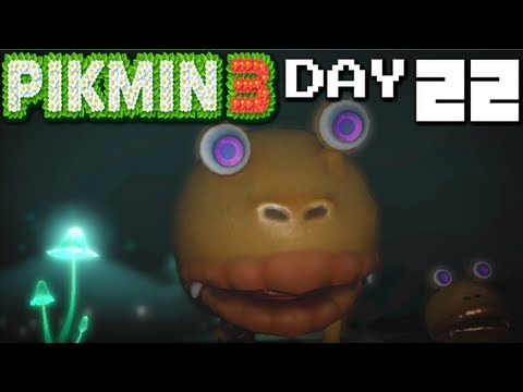 Pikmin 3: Bulbear Brute Squad - DAY 22 (Nintendo Wii U HD Gameplay Walkthrough)