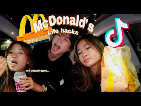 TESTING VIRAL MCDONALD'S TIKTOK HACKS