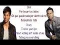 Enrique Iglesias - Loco - Lyrics English and Spanish - ft Romeo Santos - Crazy - Translation