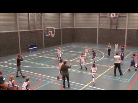 Mannen U12 tweede divisie 1 Hanze Stars - BS Leiden 15-4-2017