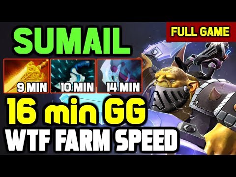 OMG! 9 min Radiance Crazy Farm Speed - 1.1k GPM in 16 minutes - Sumail is a God