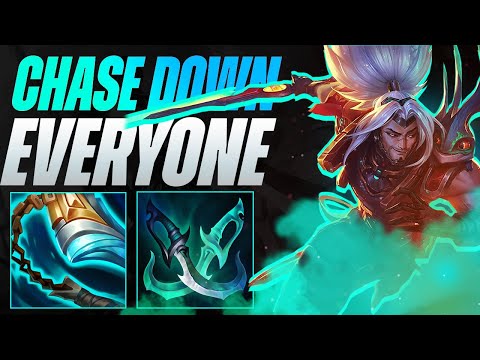 *CHASE ANYONE* DOWN WITH THIS FULL MOVEMENT YASUO BUILD! - League of Legends