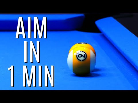 How to aim - fast & easy pool lesson