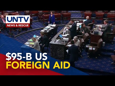 US House of Representatives, aprubado na ang 95 billion na tulong sa Ukraine, Israel at Taiwan