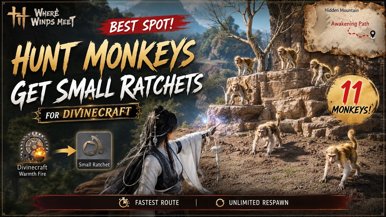 Hidden Mountain【Small Ratchet】Grinding Guide