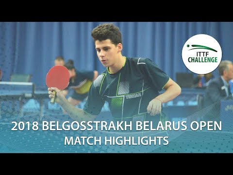 Sun Zheng vs Uladzislau Rukliatsou | 2018 ITTF Challenge Belarus Open Highlights (U21-Group)