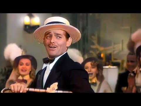 Clark Gable Sings "Puttin' on the Ritz" IN????Idiot's Delight (1939)????Dir: Clarence Brown [Colorized]