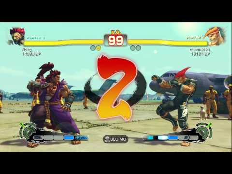 SSF4: Ndsg (Akuma) vs. ramunekka (Adon)