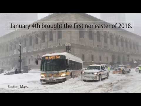 WBUR 90.9 FM: Bomb Cyclone: 2018's First Nor'easter