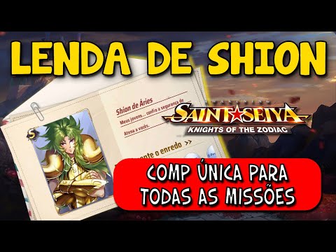 COMO FAZER TODOAS AS MISSÕES NA LENDA DO SHION - LENDAS DOS CAVALEIROS - SAINT SEIYA AWAKENING