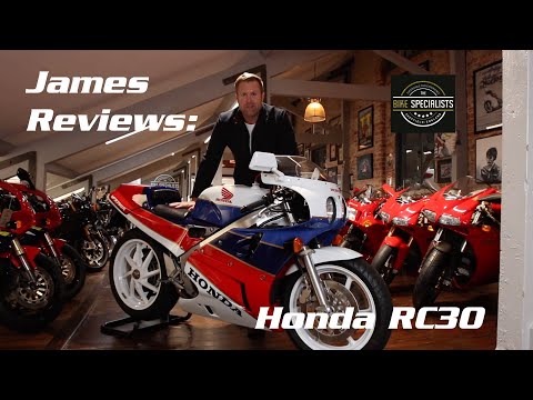 Thumbnail for Honda RC30 VFR750R Review by Motorcycle, Car, Honda VF and VFR