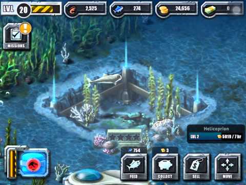 Helicoprion: aquatic park Jurassic Park Builder!