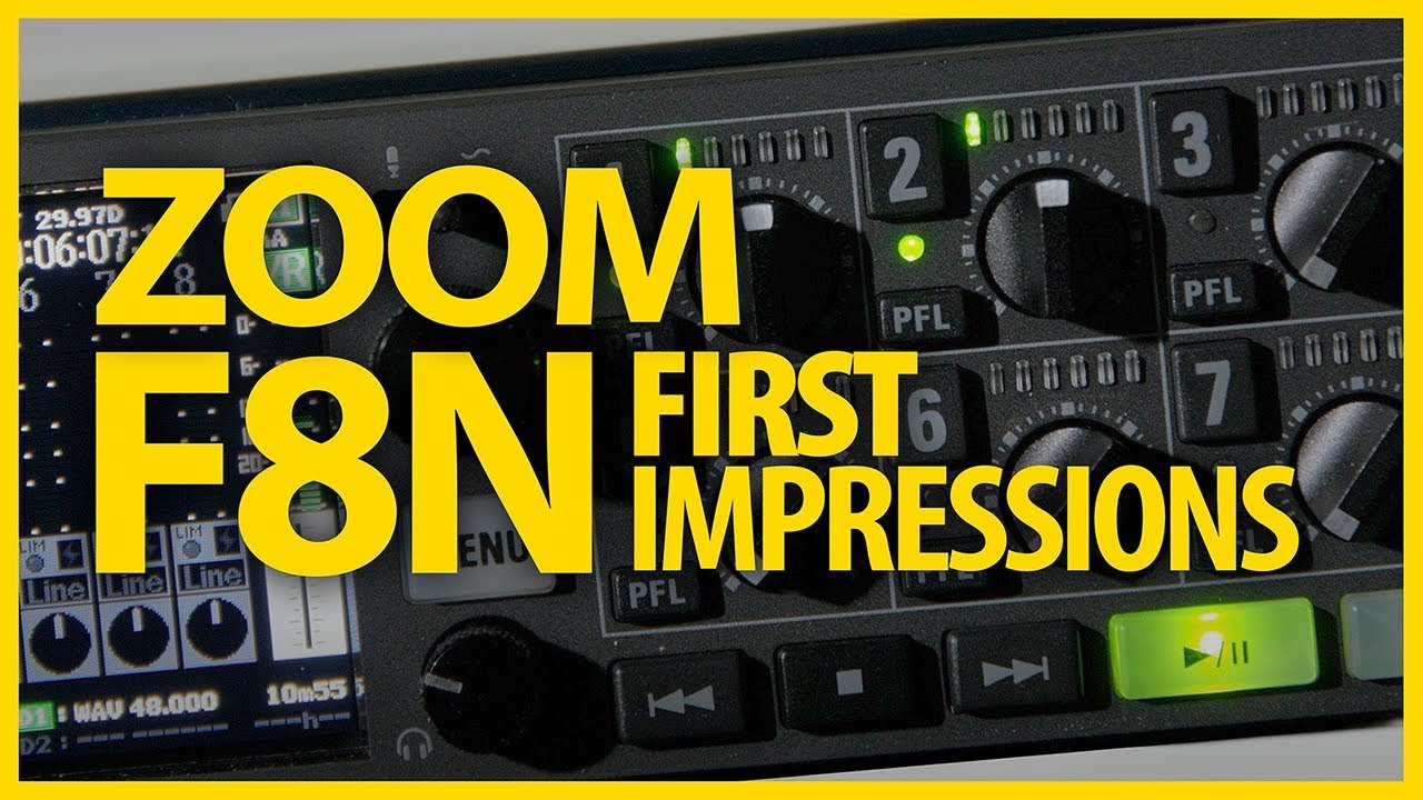 Рекордер Zoom F8n