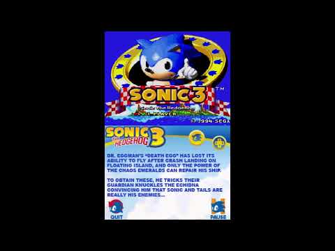 Ice Cap Zone Act 1 - Sonic Classic Collection (DS) Music