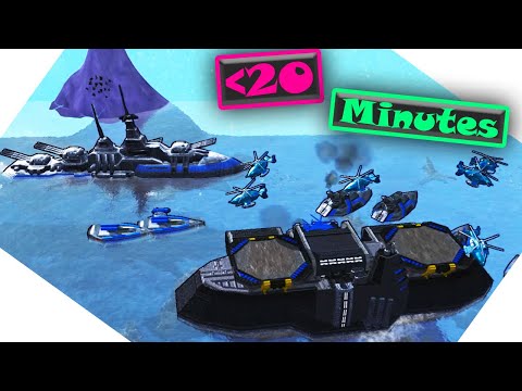 Zero-K Cast | DanWarior (Shipyard) VS Mad_Kraft (Amphbot)