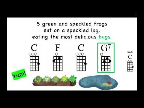 Five Green And Speckled Frogs - Misc Traditional