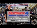 OptiMate 4 Quad Program How To Charge Maintain Your BMW Motorcycle Battery