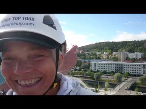 Takvandring i Sundsvall.