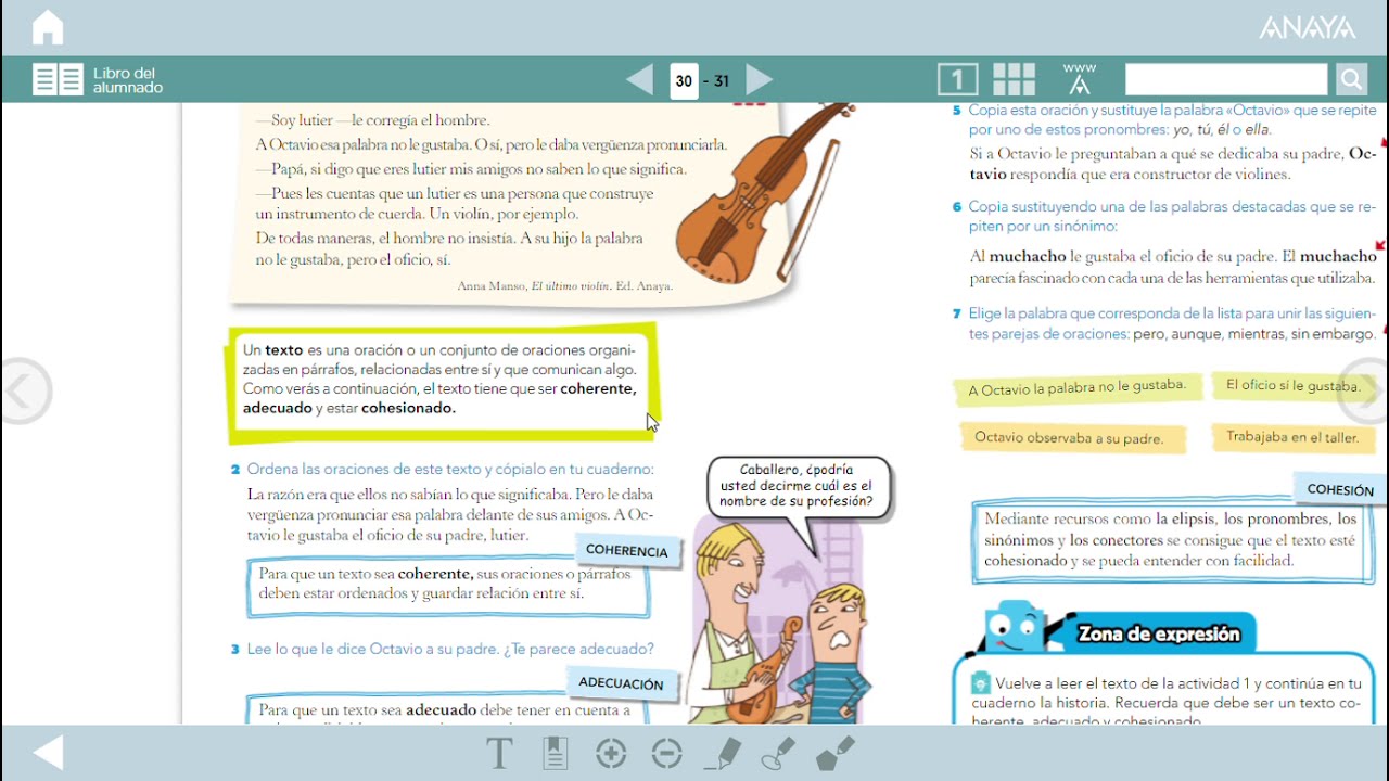 Watch 4º Primaria | Lengua | Tema 2 | EL TEXTO Y SUS PROPIEDADES | Anaya (2/5) Now 4º Primaria | Lengua | Tema 2 | EL TEXTO Y SUS PROPIEDADES | Anaya (2/5)