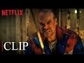 Hopper Vs Demogorgon Battle Scene Stranger Things Season 4 Episode 9 HD Clip