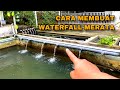 HOW TO MAKE A WATERFALL FROM PVC PIPE EVENLY RAS SYSTEM POOL
