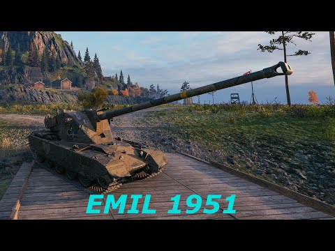 World of Tanks 9 Kills 4,6k damage EMIL 1951 - My battle My rules