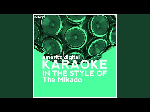 A Wand'ring Minstrel (Karaoke Version)