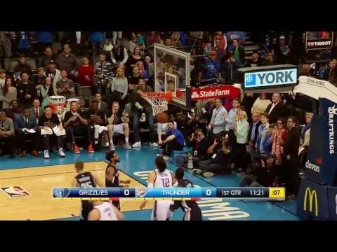 Russell Westbrook vs Grizzlies (03/02/2017)