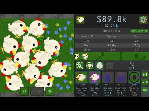 Chicken Merge Idle Video