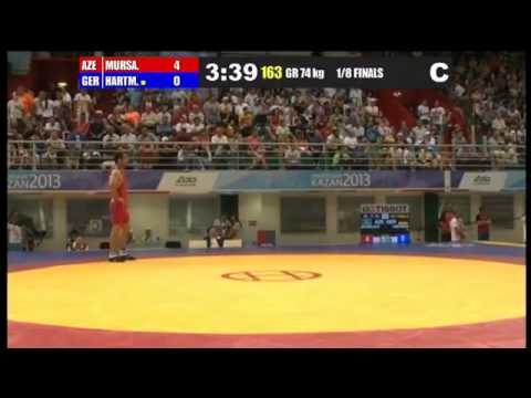 Universiade 2013 Kazan (RUS) Damian Hartmann GER)  - Mursa (AZE)