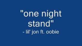 one night stand