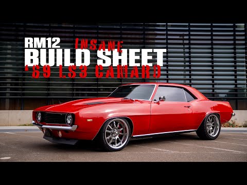 The New And Improved Build Sheet on the Upgraded '69 Camaro LS3
