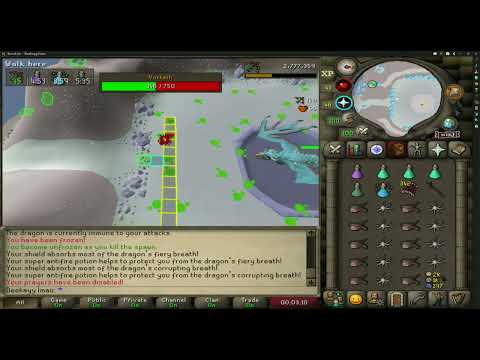 Vorkath with 5-tick Woox Walk (DHCB)