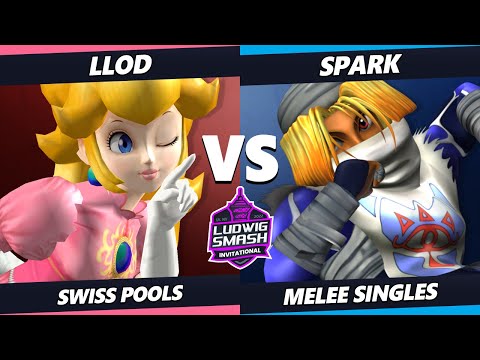 Ludwig Invitational - lloD (Peach) Vs. Spark (Sheik) SSBM Melee Tournament