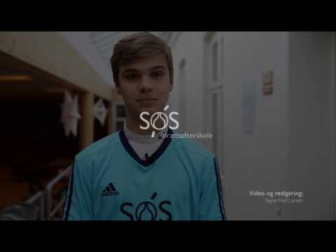 Jeppe Bay fra fodboldlinjen på SØS Idrætsefterskole 2016-2017