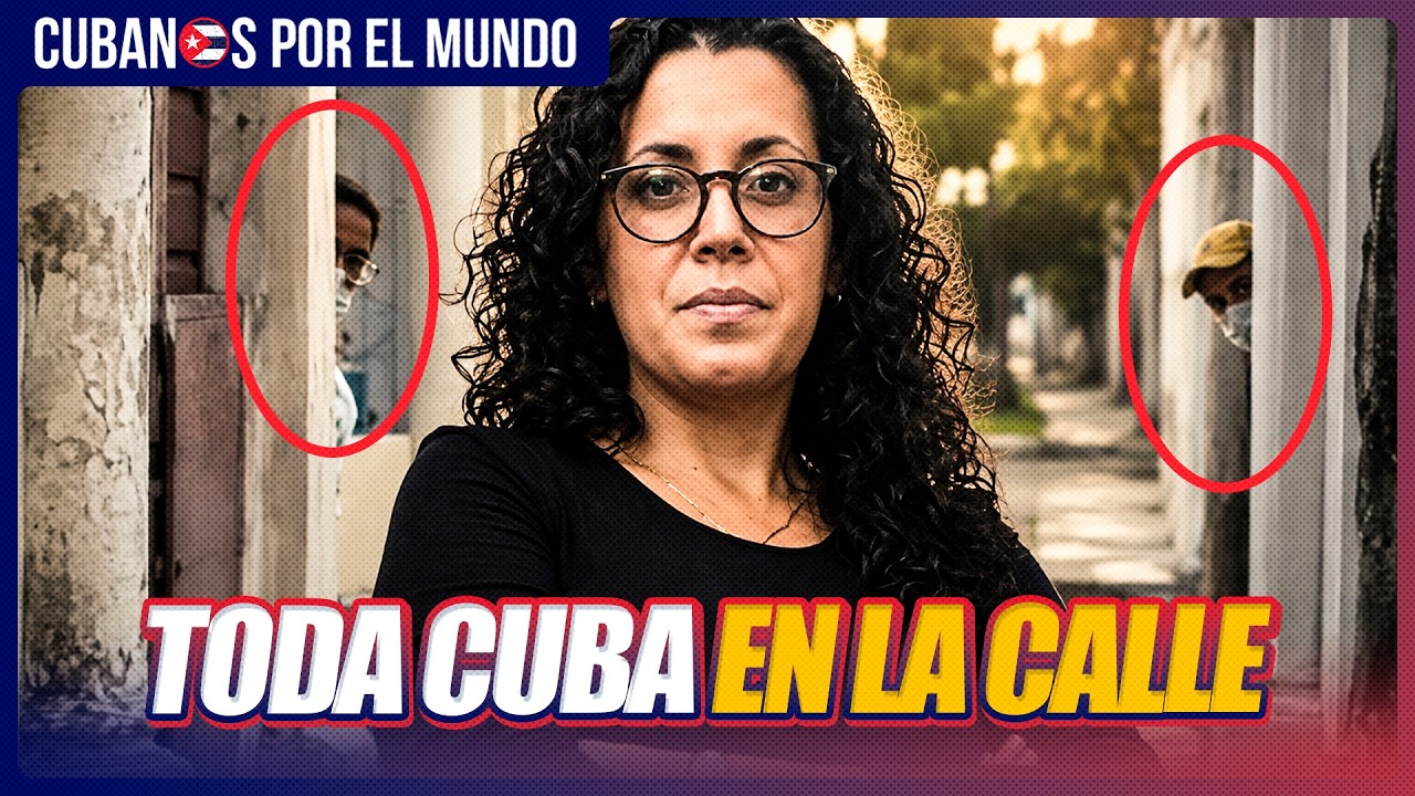 Camila Acosta denuncia vigilancia frente a su casa en Cuba