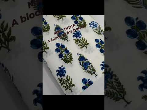 Hand Block Printed Jaipuri Quilts